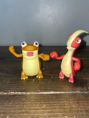Gigantosaurus Dinosaur Toy Figures - Jakks Pacific - (Rocky & Mazu)